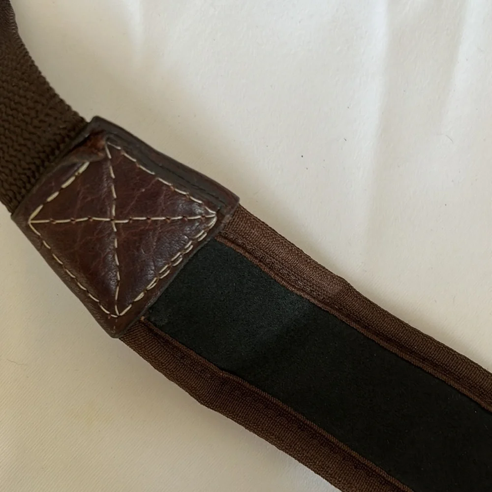 Vintage Wilson’s Leather Brown Crinkled Leather Shoulder Laptop Computer Bag